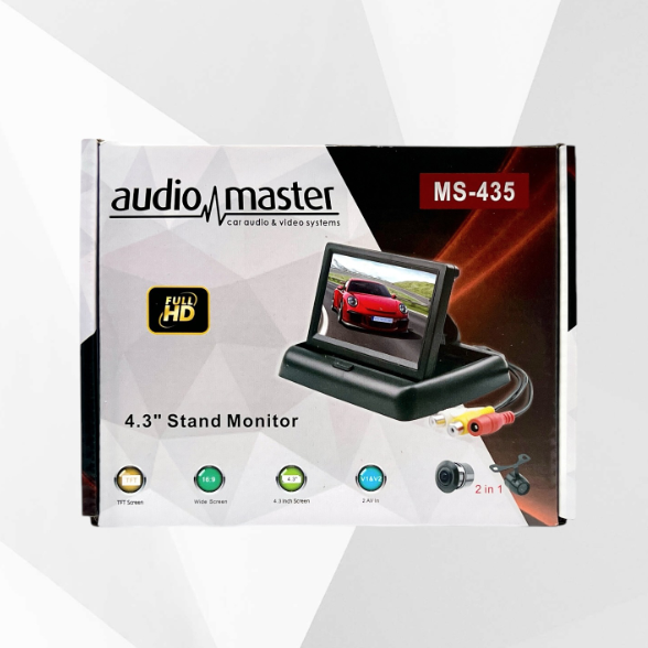 Audio Master Ms-435  4,3 Inç Katlanır LED Monitör