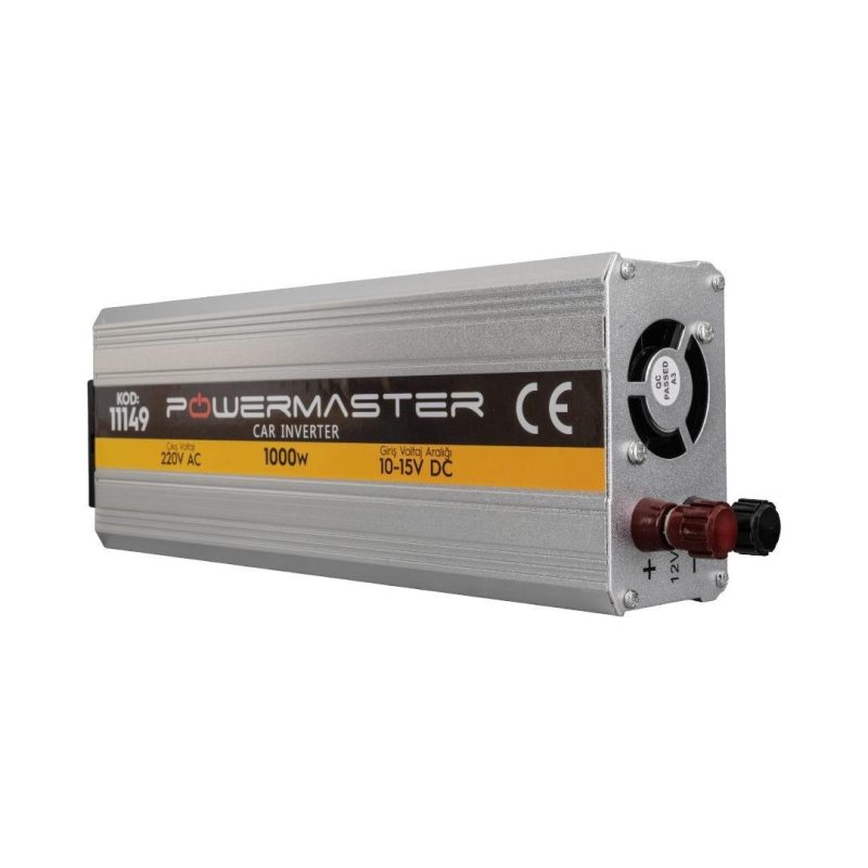 PowerMaster PM-11149 12 Volt - 1000 Watt Modifiye Sinüs İnverter