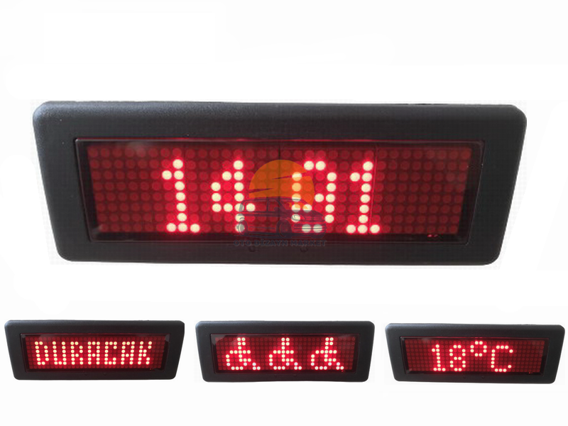 Dot Matrix Digital Saat