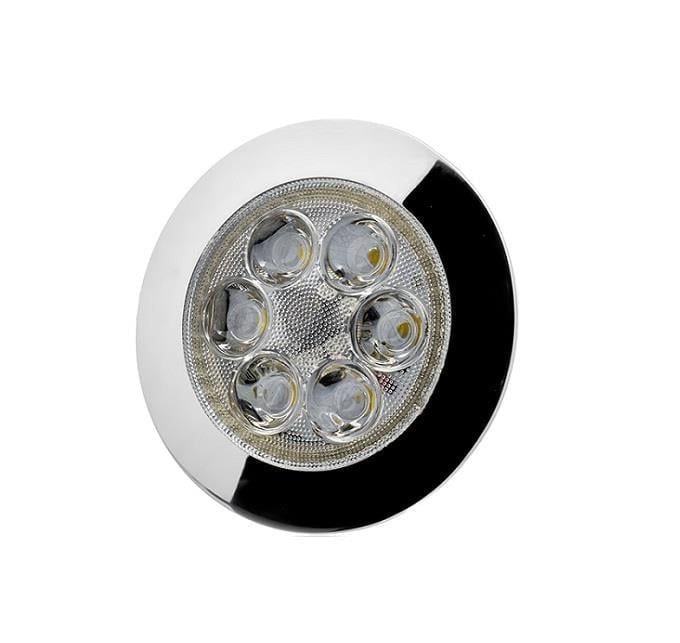 SANEL 12V-24V SPOT TAVAN LAMBA 6 LEDLİ - BEYAZ