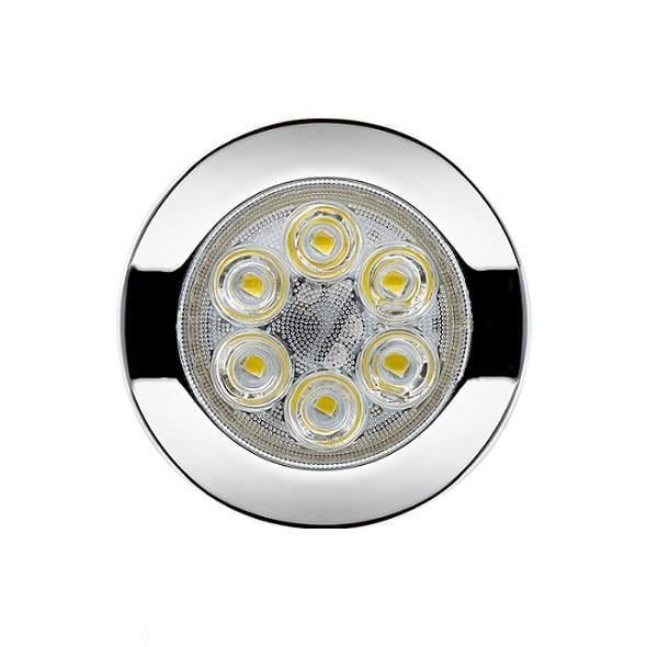 SANEL 12V-24V SPOT TAVAN LAMBA 6 LEDLİ - BEYAZ